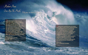 Image d'une vague déferlante